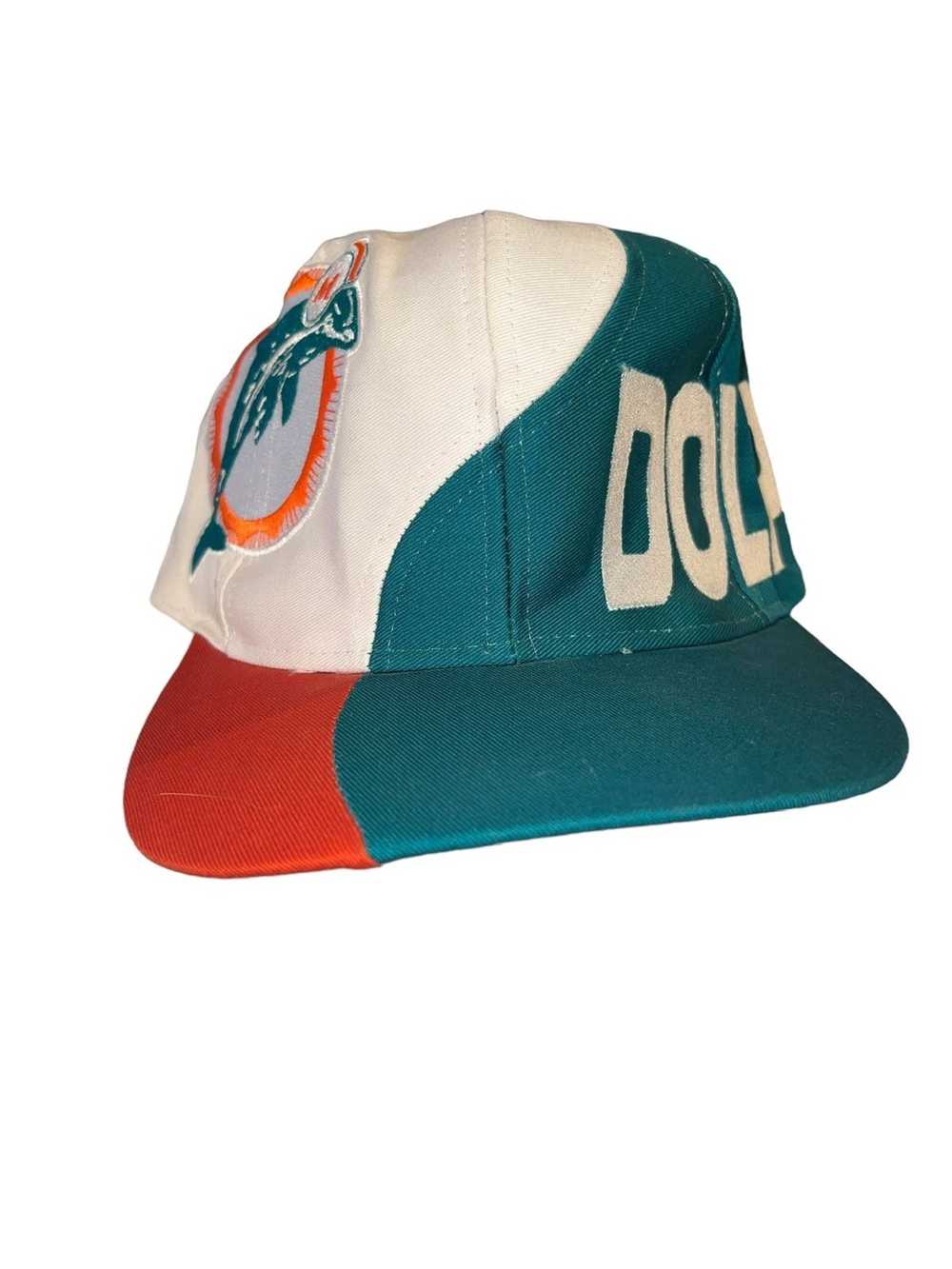 Vintage Vintage Miami dolphins hat logo athletics… - image 1