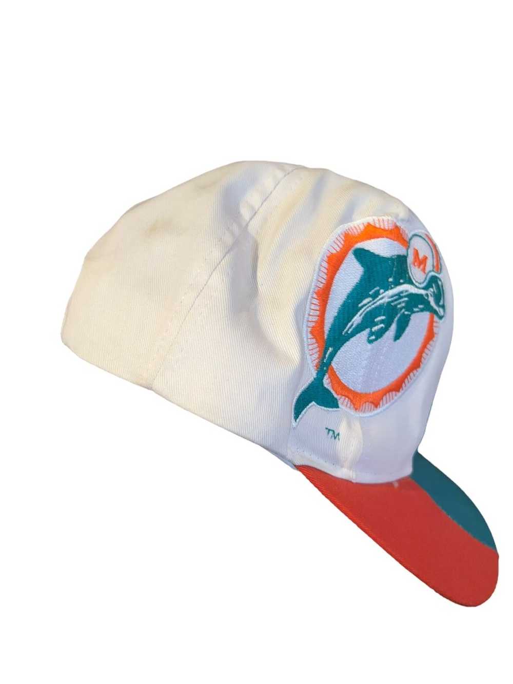 Vintage Vintage Miami dolphins hat logo athletics… - image 2