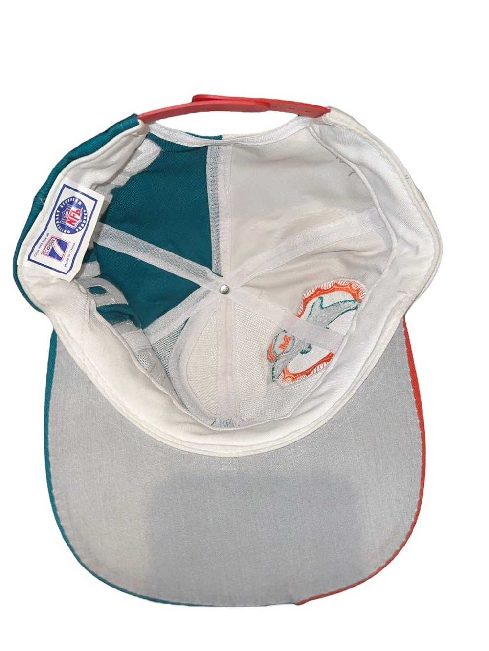 Vintage Vintage Miami dolphins hat logo athletics… - image 3