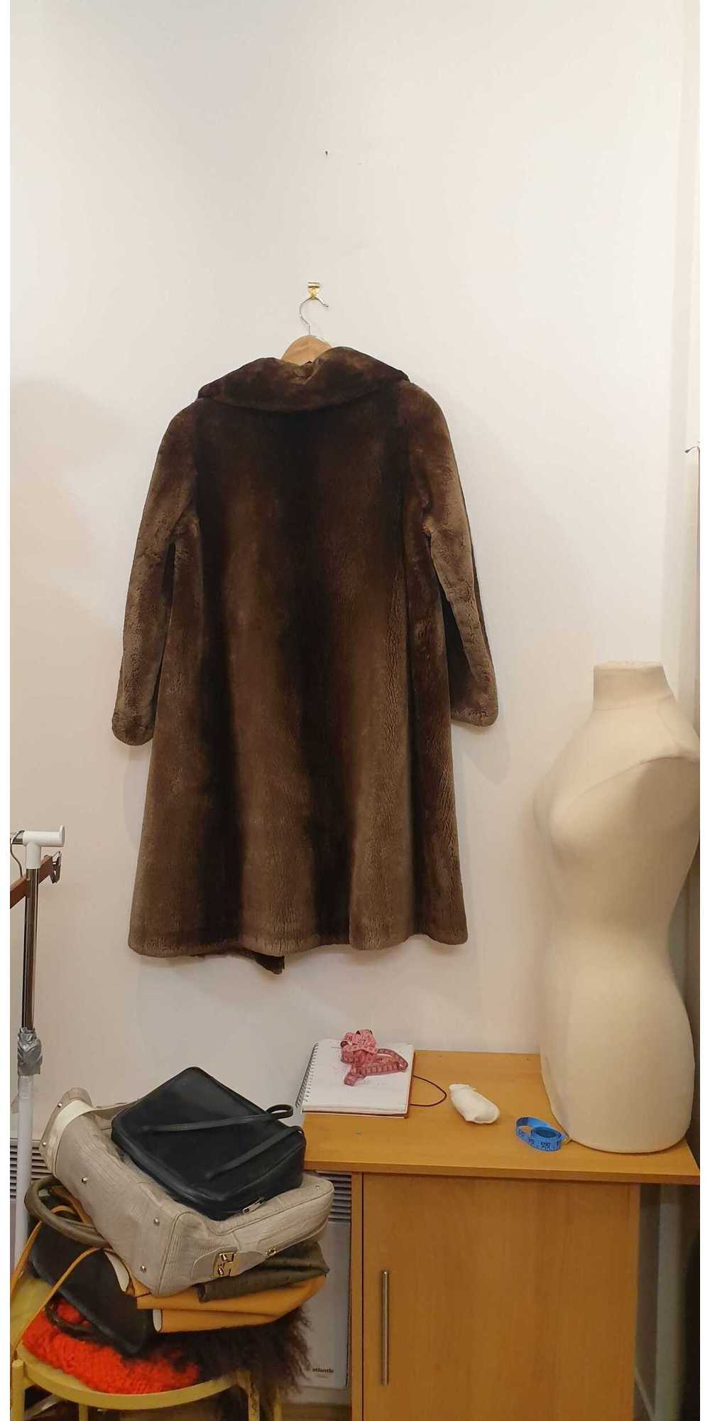 Manteau en peau lainée - Manteau Alexandre Paris … - image 2