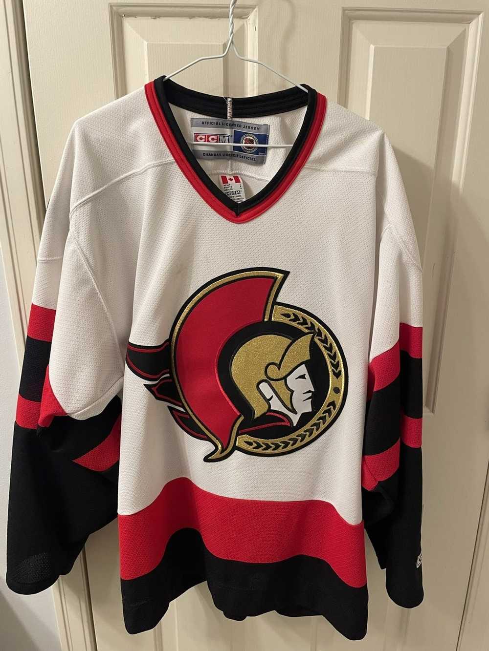 Ccm × NHL Ottawa Senators White Hockey Jersey NHL - image 1
