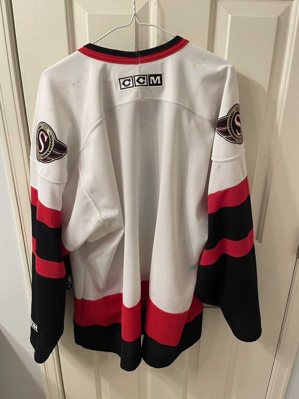 Ccm × NHL Ottawa Senators White Hockey Jersey NHL - image 2