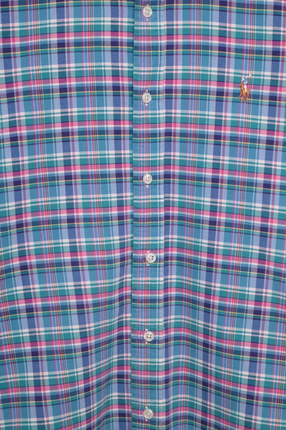 Ralph Lauren Plaid Button Down 43987 - image 2