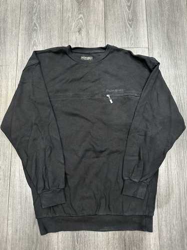 Ysl Pour Homme YSL Pour Homme Zip Crewneck Black … - image 1