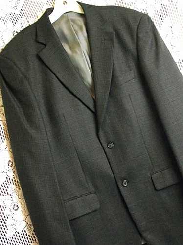 Pendleton Mens 100% Fine Wool Blazer Gray Tweed