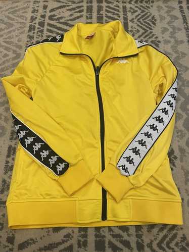 Kappa Kappa Full Zip Up Jacket Mens Medium Yellow