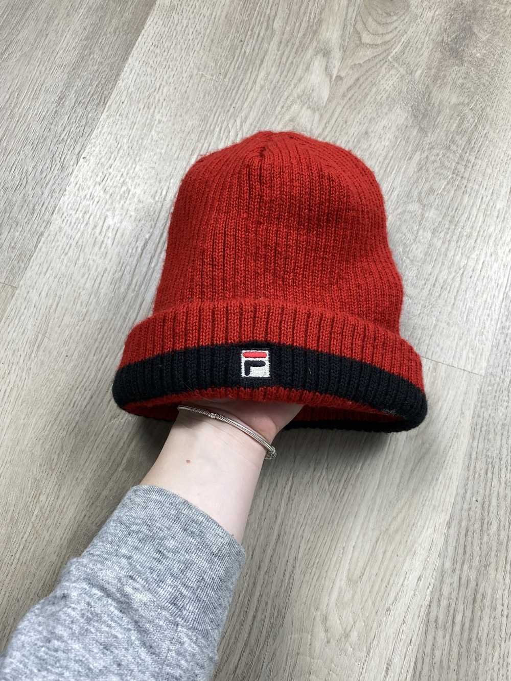 Fila × Streetwear × Vintage Fila Vintage Beanie H… - image 2