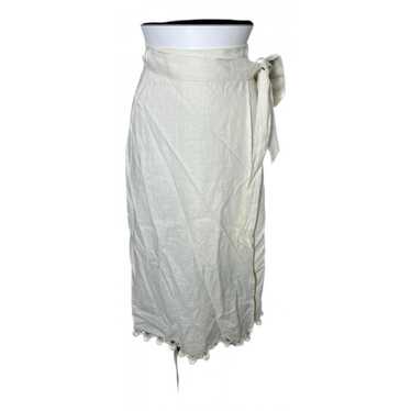 Reformation Linen mid-length skirt - image 1