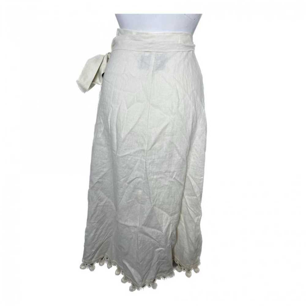 Reformation Linen mid-length skirt - image 2