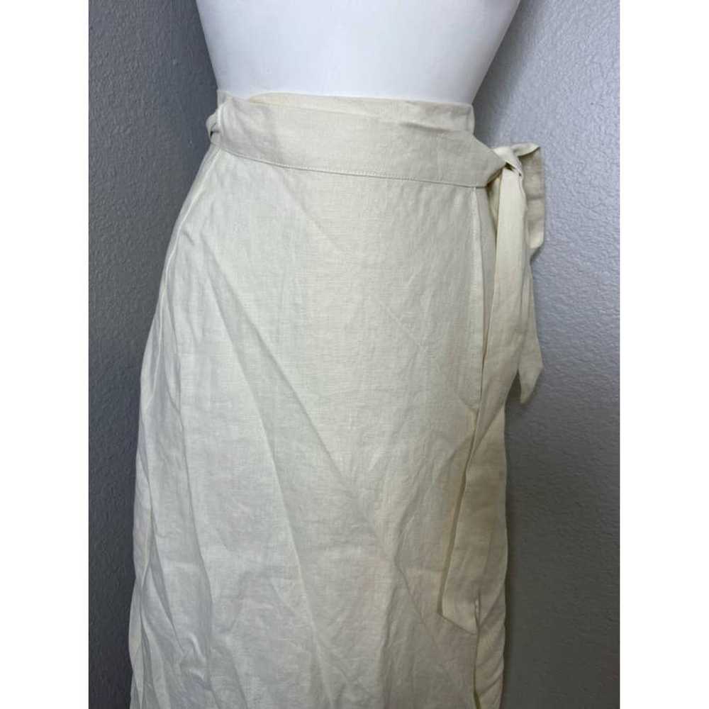 Reformation Linen mid-length skirt - image 9