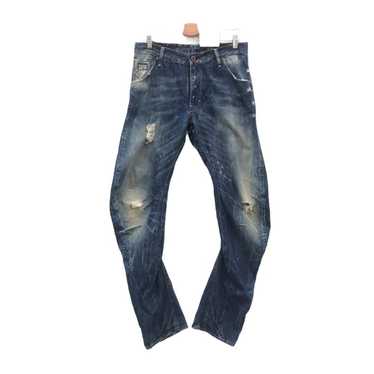 Distressed Denim × G Star Raw × Gstar G-Star Dist… - image 1