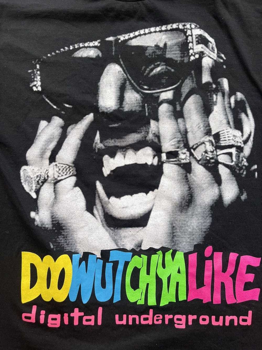 Control × Vintage Vintage Digital Underground Tee - image 2