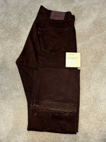 Levi's × Vintage Vintage Levi 501 Jeans (Brown 33… - image 1