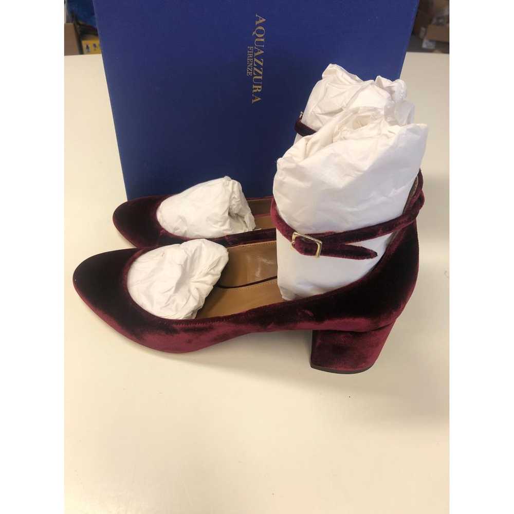 Aquazzura Velvet heels - image 4