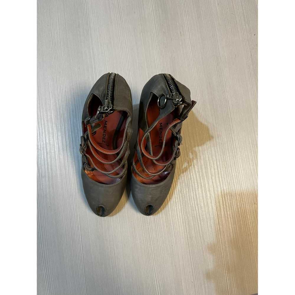 Paula Mendoza Vegan leather heels - image 4