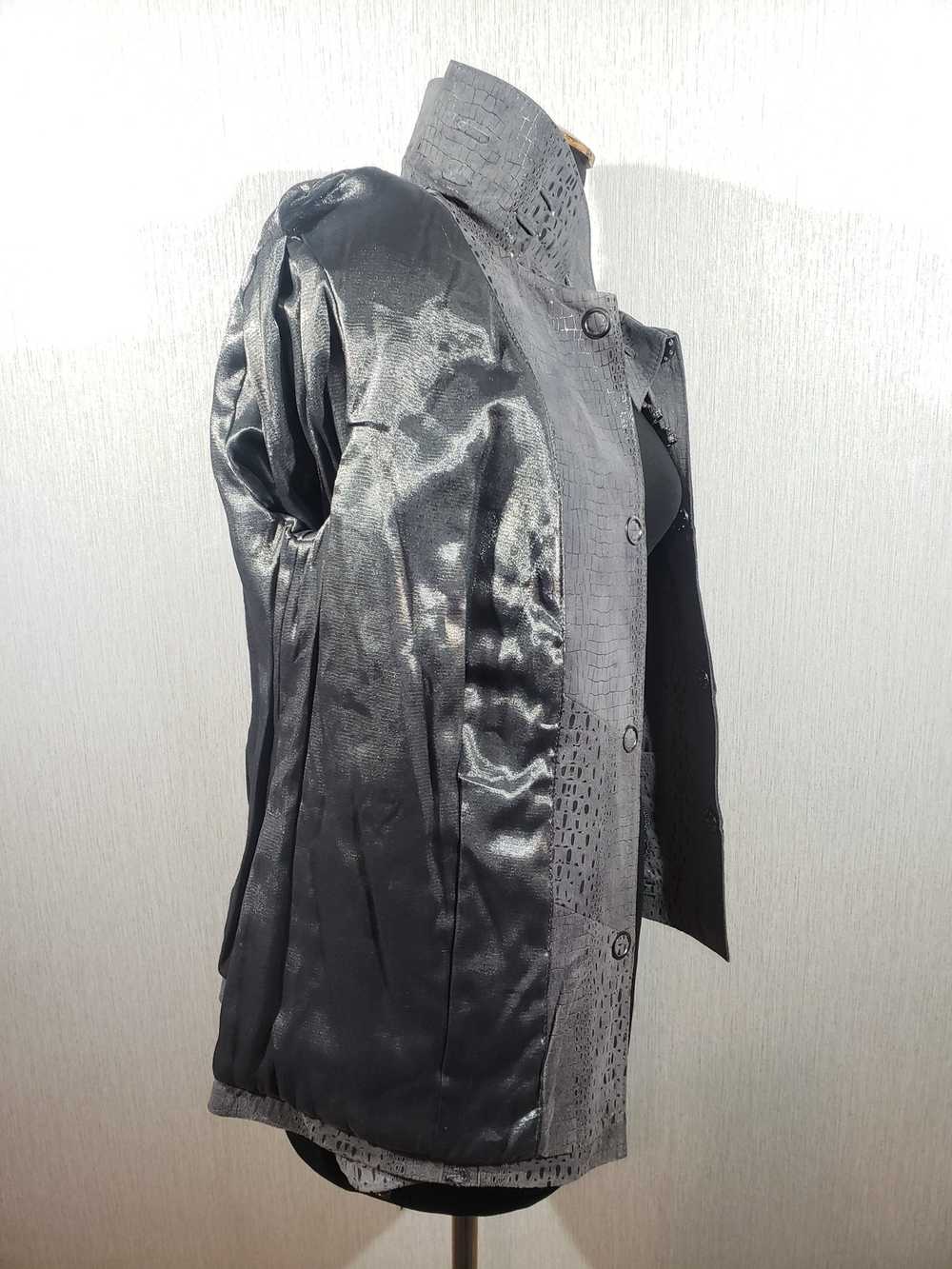 Italian Designers × Rare Noble leather jacket wit… - image 8