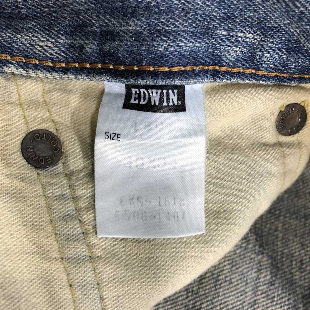 Edwin × Vintage Vintage Blue Wash Edwin 505 Selve… - image 8