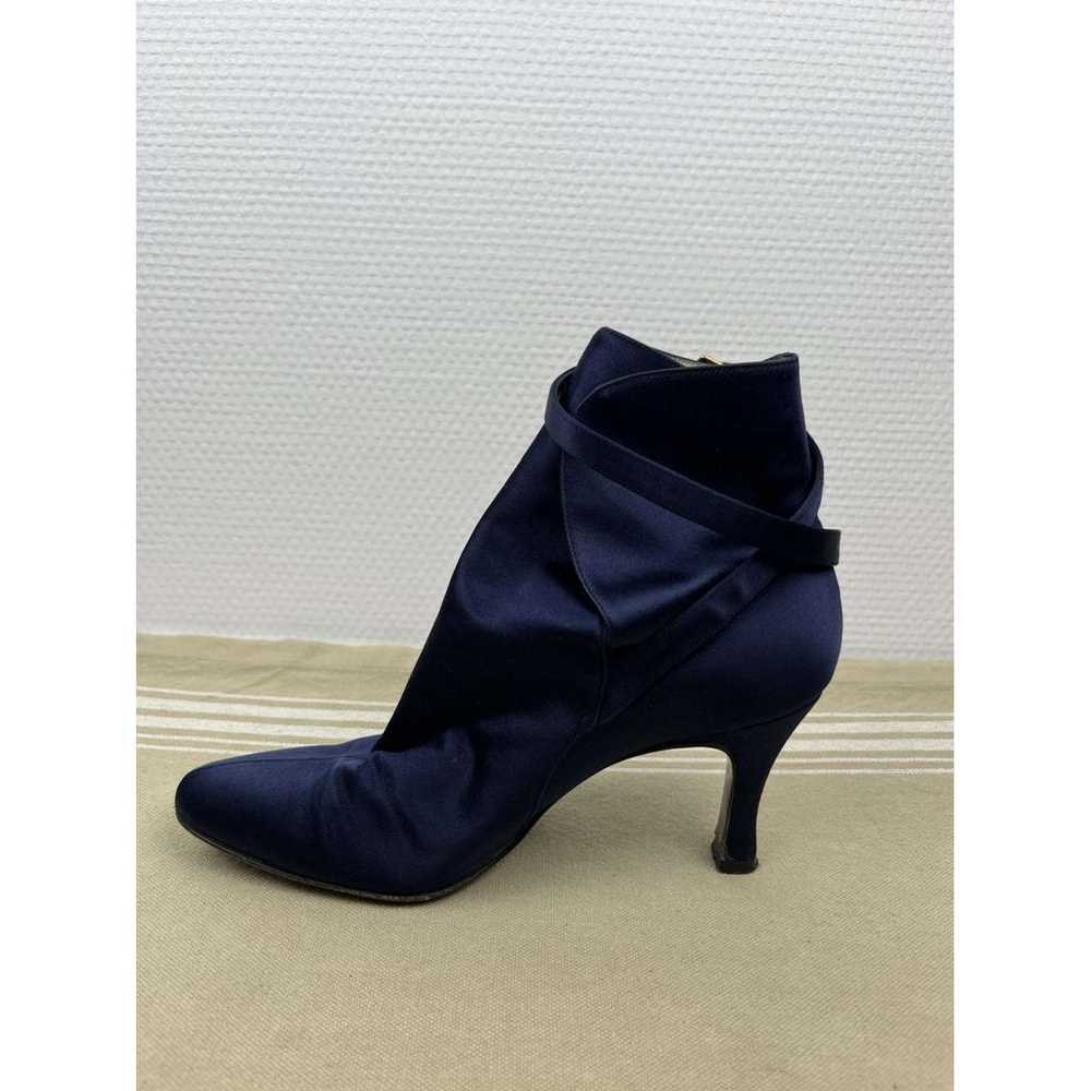 Dior Velvet ankle boots - image 2