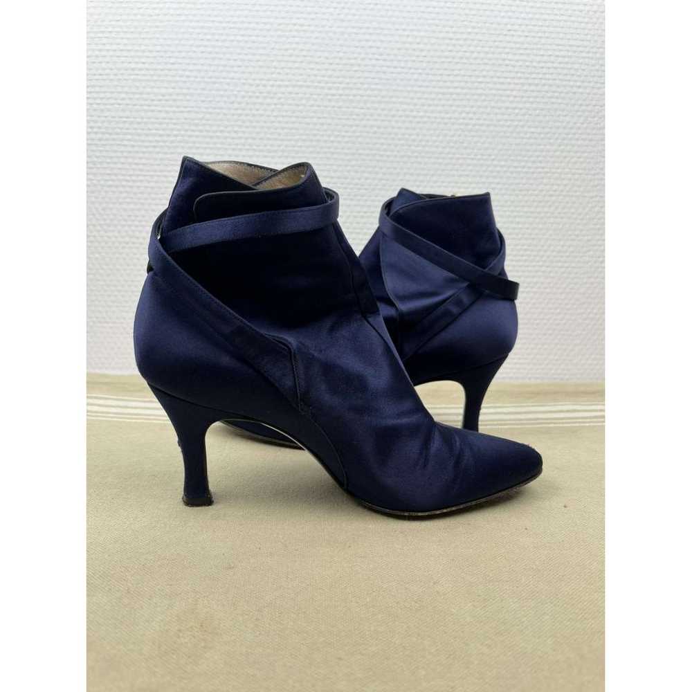 Dior Velvet ankle boots - image 6