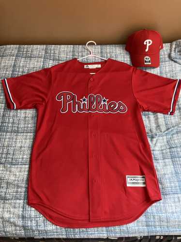 Majestic Philadelphia Phillies Jersey Majestic ML… - image 1