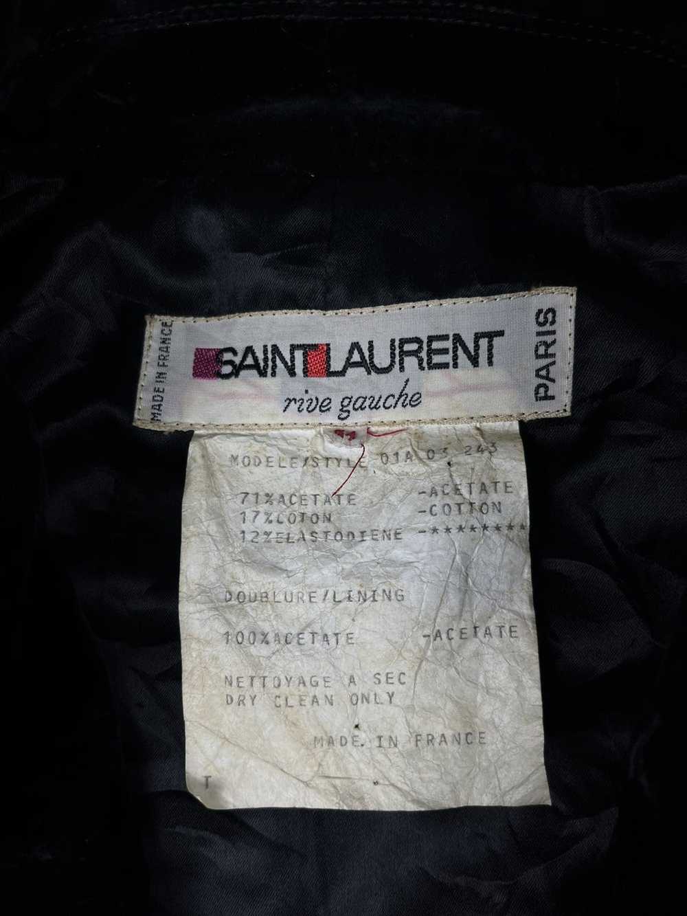 Saint Laurent Paris × Vintage Saint Laurent rive … - image 6