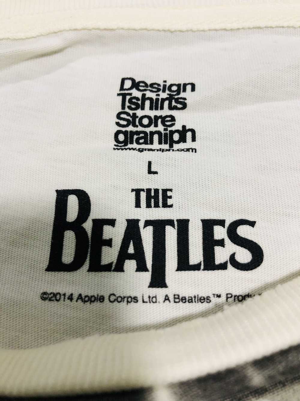 Band Tees × Japanese Brand The Beatles Full Print… - image 3