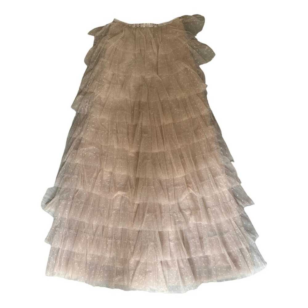 Needle & Thread Silk maxi skirt - image 1