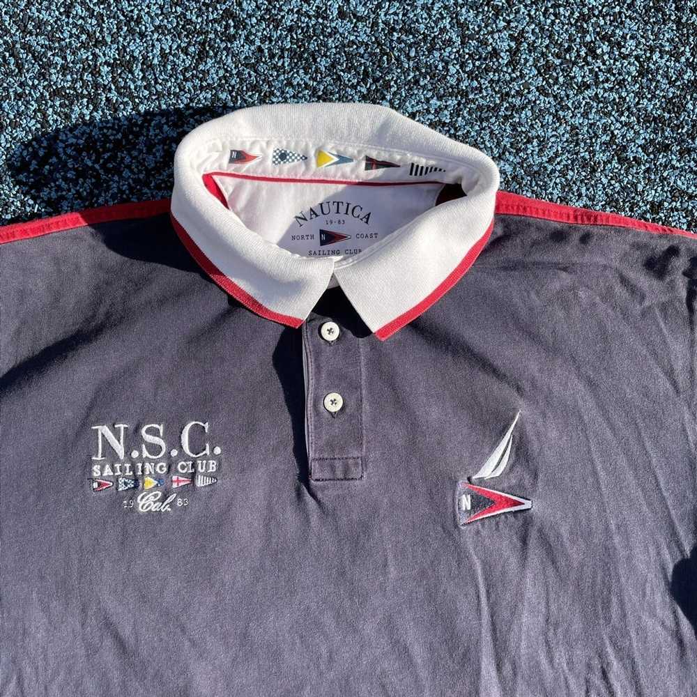 Nautica × Vintage Vintage 90s Nautica Sailing Clu… - image 3