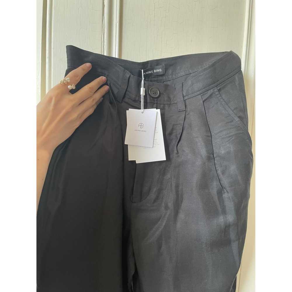 Anine Bing Linen trousers - image 3