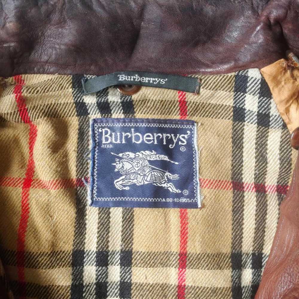 Burberry Leather jacket - image 2