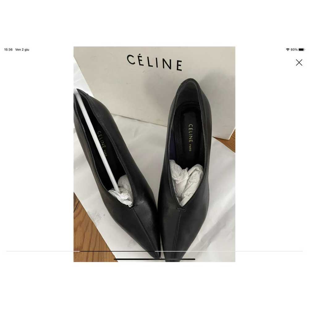 Celine Triangle Heel leather heels - image 2