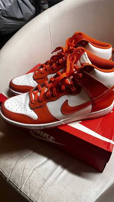 Nike Nike Dunk High - Orange/White