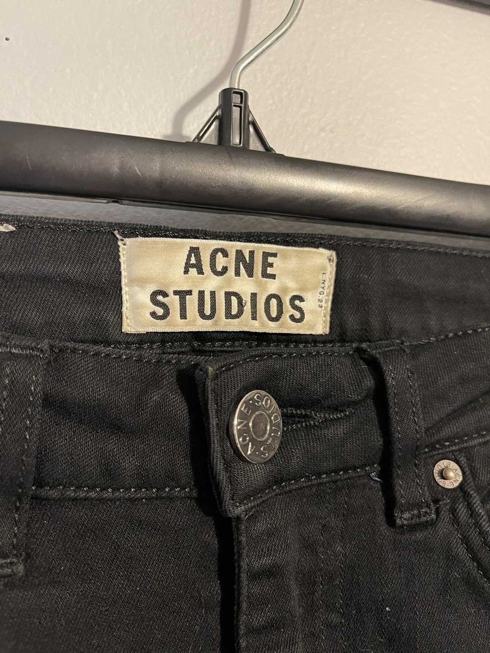Acne Studios Acne Studios Black Denim Jeans - image 3