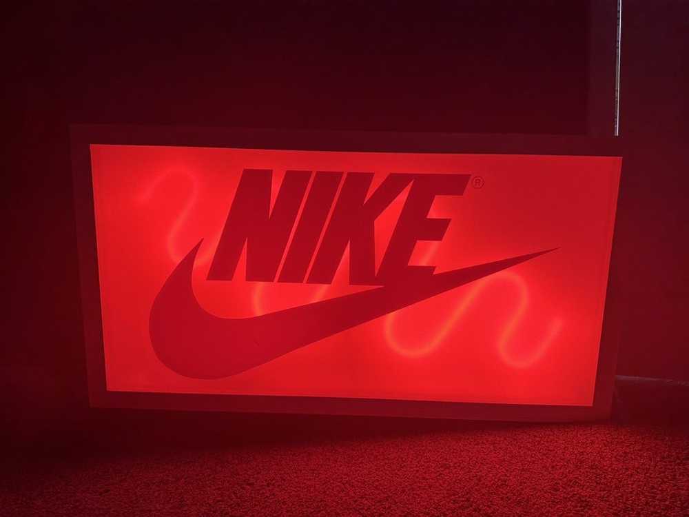 Nike × Vintage Vintage NIKE sign from 1997 - image 1