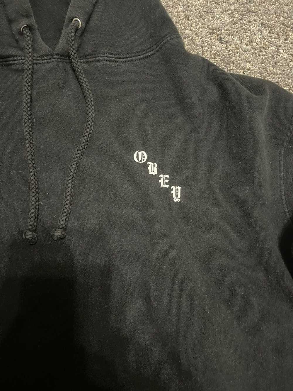 Obey Obey Black Hoodie - image 3