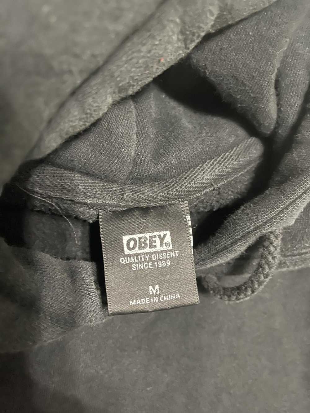 Obey Obey Black Hoodie - image 4