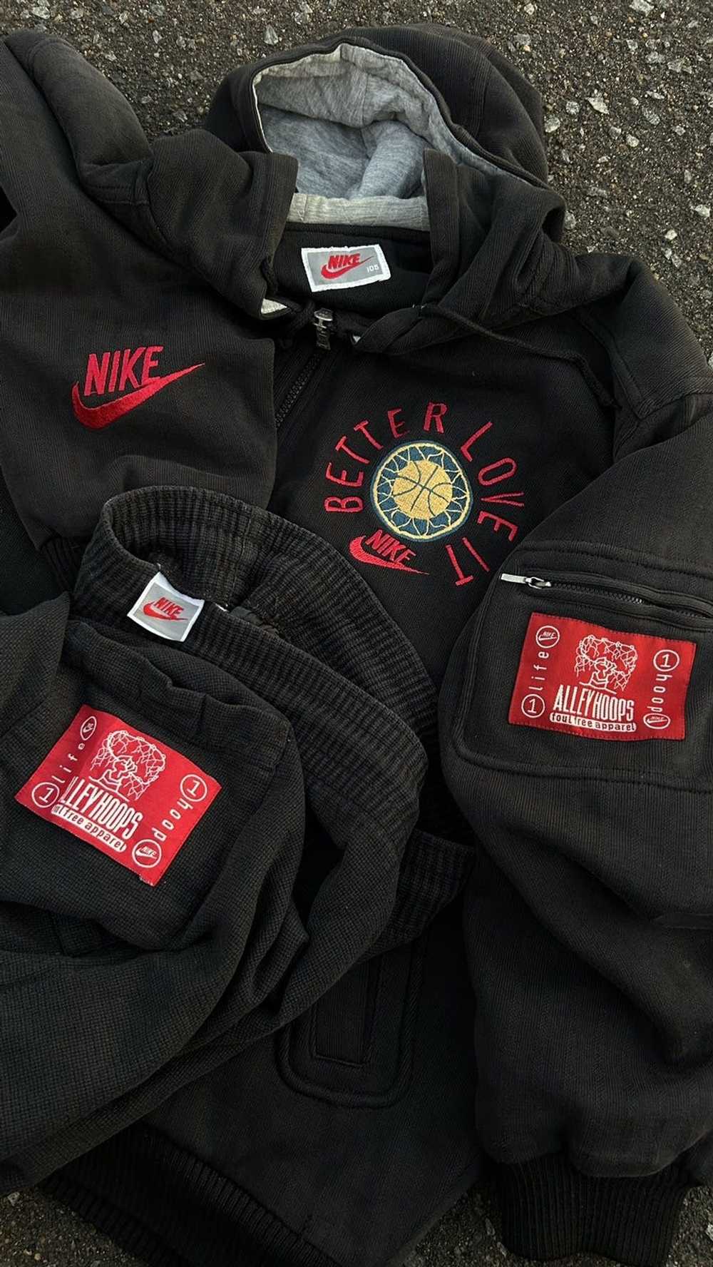 Bomber Jacket × Nike × Vintage Vtg nike jacket al… - image 6