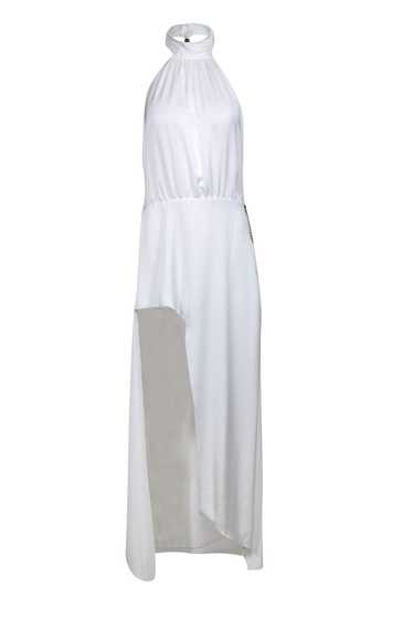 Ramy Brook - Ivory High-Neck “Daphne” Dress Sz 10