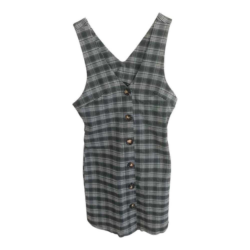 Buttoned dress - Checked mini dress - image 1
