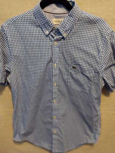 Lacoste Vintage Lacoste 100% Cotton Check Shirt