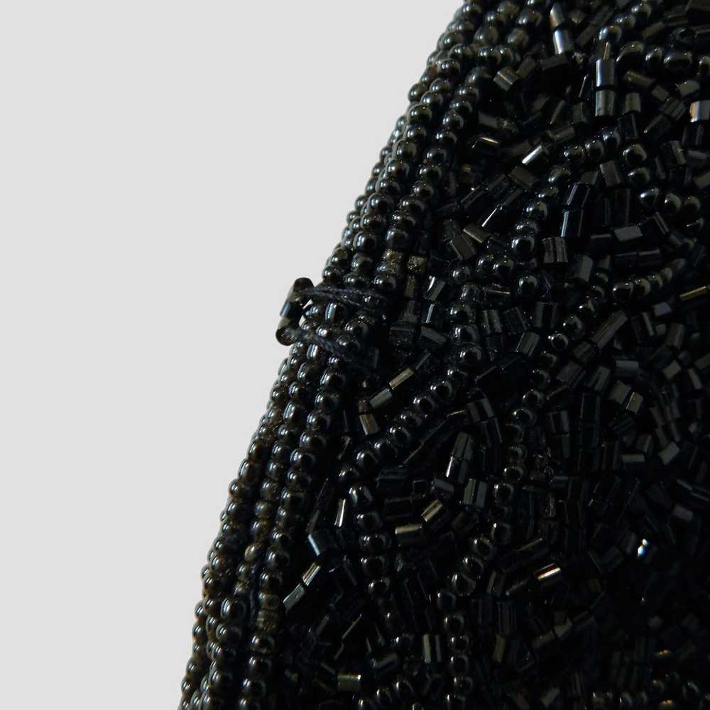 Other Carla Marchi Black Beaded Bag Evening Cockt… - image 4