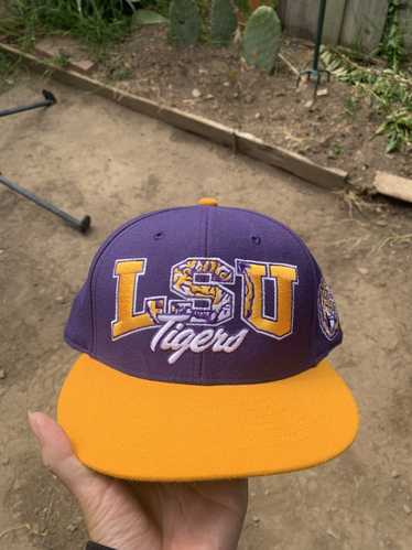 LSU Tigers - Vin Vintage Purple Crawford Clean Up Hat, 47 Brand