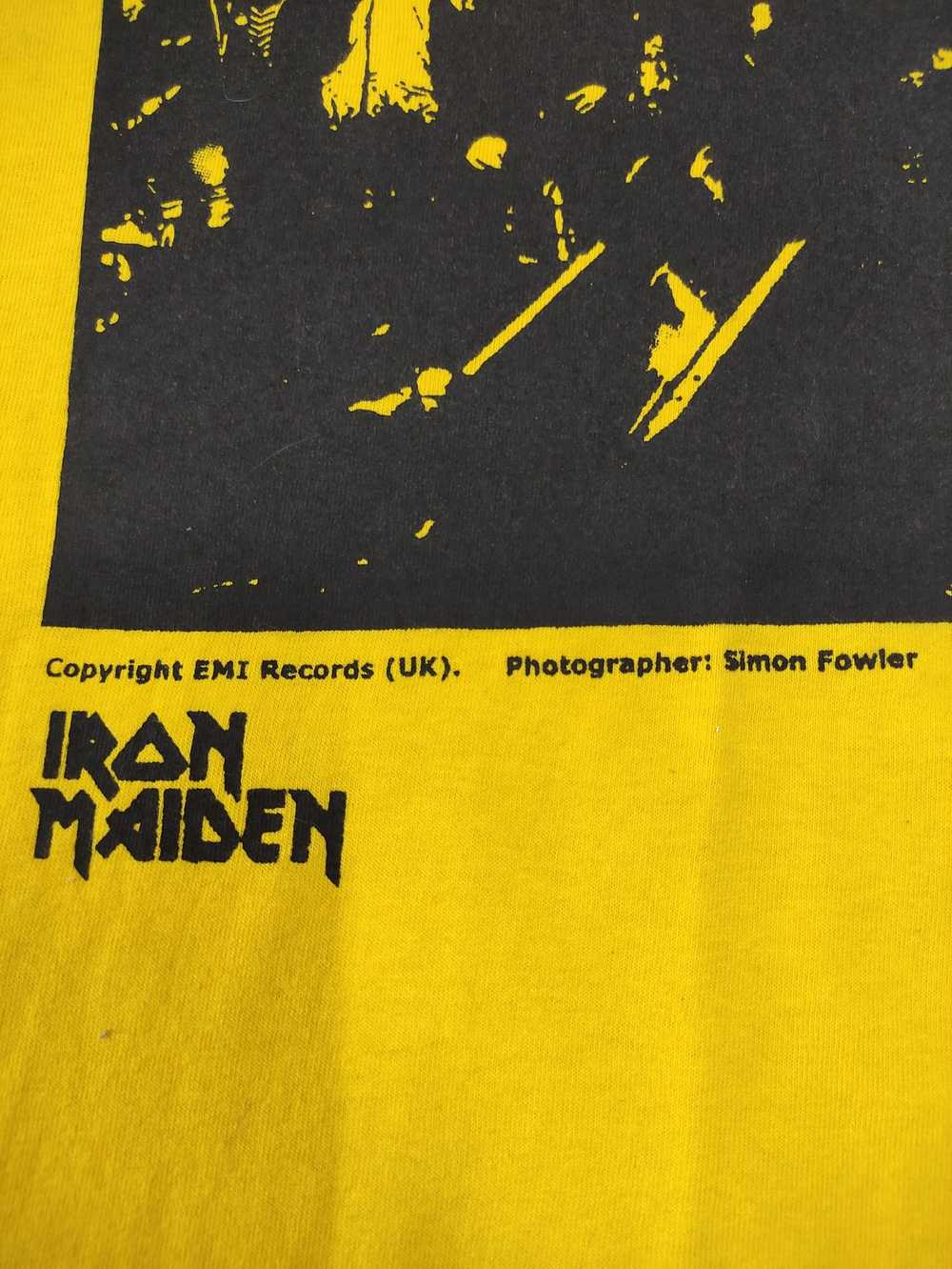 Band Tees × Iron Maiden × Vintage 🔥 EXTREMELY RA… - image 8