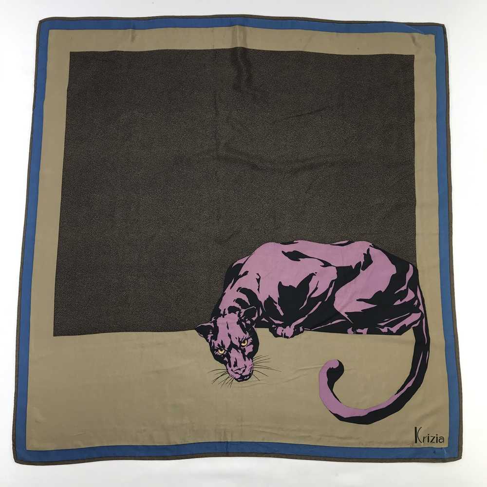 Krizia Uomo Vintage Krizia silk scarf - image 2
