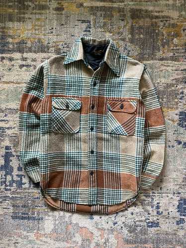 Vintage 1970’s earth tone JC pennys flannel