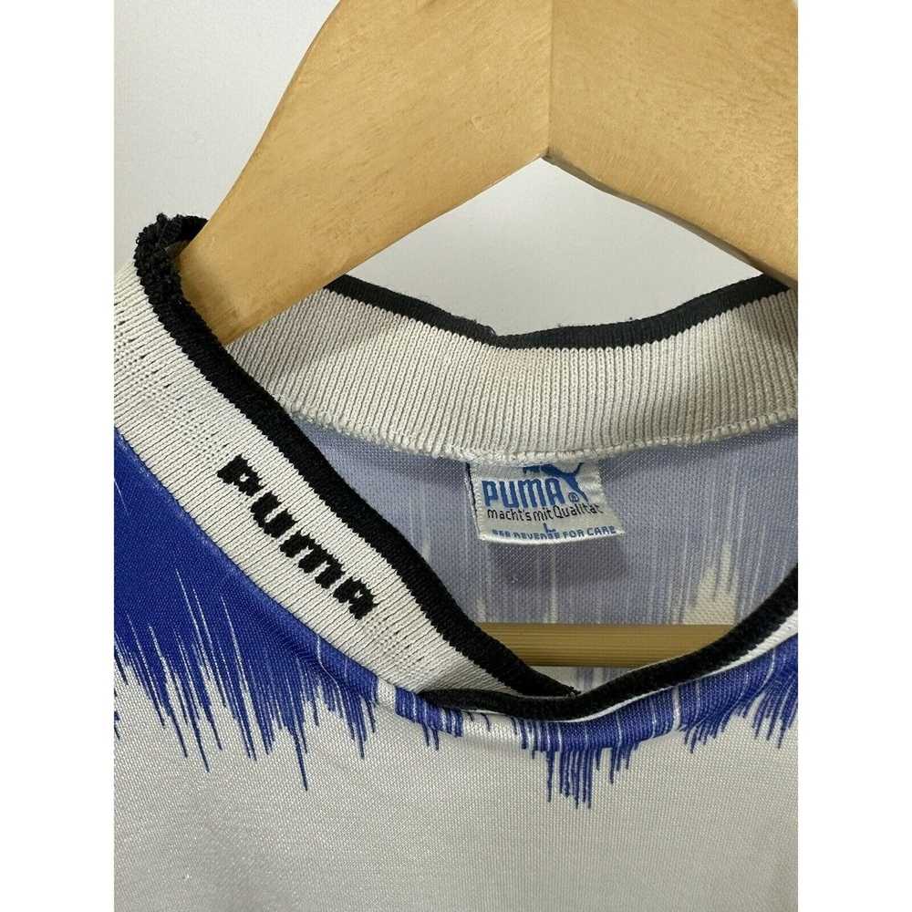 Puma × Soccer Jersey × Vintage VTG 90s Abstract S… - image 3