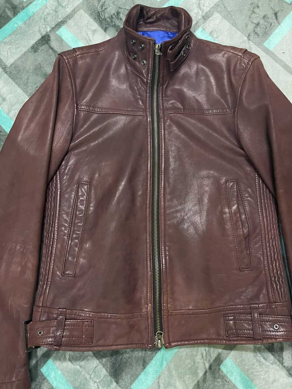Leather Jacket × Vintage VINTAGE DIEGO X JUN MEN … - image 3