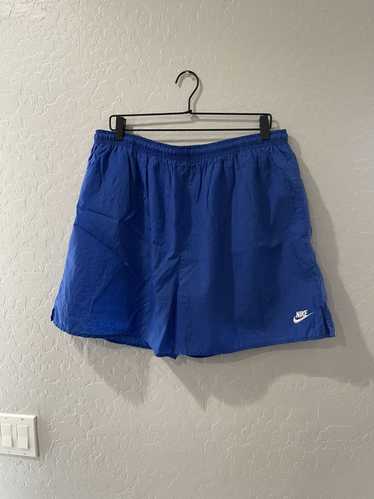 Nike × Vintage Vintage 90s Nike Blue Swim Trunk Sh