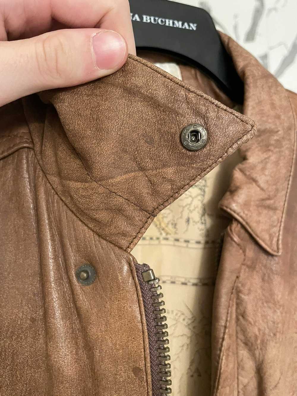 Leather Jacket × Vintage Vintage Traditional Leat… - image 10