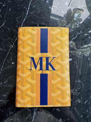 nothing else to do on X: Made a @Goyard Passport Cover today